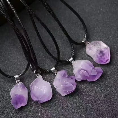Natural Rough Stone Necklace