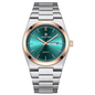 PAAZOMU Luxury Sport Quartz Man Wristwatch Waterproof Luminous Date Week Men Watches Stainless Steel Men's Watch Male Reloj+box