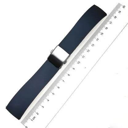 TicWatch Pro 5, Pro 3 & E3 Trim-to-Fit Silicone Band, Folding Clasp