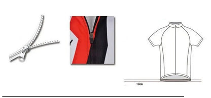 Mens Cycling Jersey Classic Black Cycling Racing Tops Short Sleeve