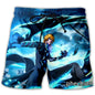 phechion New Fashion Men/Women Anime BLEACH 3D Print Casual Shorts Novelty Streetwear Men Loose Sporting Shorts L22
