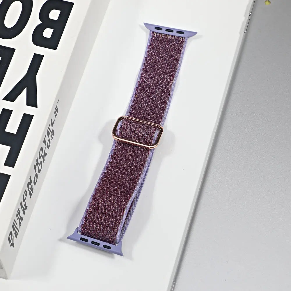 Apple Watch Stretch Nylon Loop Band, Solid & Patterned