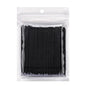 100PCS Micro Swab Applicator Eyelash Cleaning Brush Lash Extension Micro Brushes Cotton Swab Individual Eyelashes Removing Tool