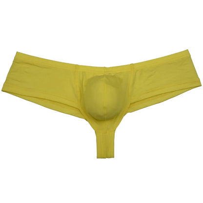 Men's Micro Boxers Mini Bikini Briefs Underwear Slip Bulge Pouch Breathable Smooth Beach Trunks Stretchy Panties Low Rise Soft