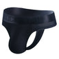 Sexy Men Underwear Jockstrap T-Back Thongs & G-Strings Tangas Mens Bikini Brief Nylon Mesh Fast Dry As Underwear or Swimwear