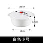 Microwave Oven Special Box Heated Soup Pot Rice Steamed Hot Steamed Buns with Lid Eco-friendly Food Grade Kitchen Tool