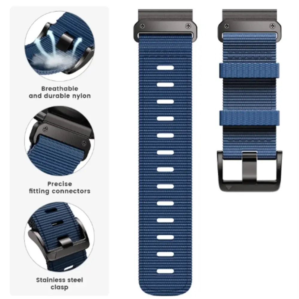 Garmin QuickFit 22/26mm Tactical Nylon Band