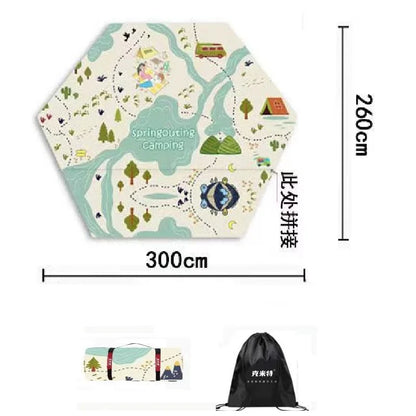 Camping Mat Outdoor Portable Ultra-Light Waterproof Picnic Blanket