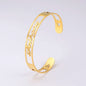 Personalized Name Bracelet for Women Men Custom Jewelry Stainless Steel Customized Bangle Gold Color Arabic Name Birthday Gifts