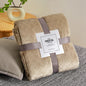 Winter Flannel Blankets For Beds 280GSM Faux Fur Coral Fleece Sofa Cover Microfiber Plush Fur Bedspread Plaid Blankets