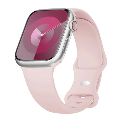 Silicone Watch Strap for Apple Watch, Replacement Bracelet Correa, 40/41/42/44/45/46/49mm, Compatible iWatch Series SE 7 8 9 10 11 Ultra 2 Ultra 3