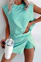 Women’s Cotton Summer T-Shirt & Shorts Set