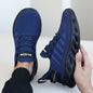 Men's Thick Soled Sports Shoes for Spring and Summer Women's Breathable and Shock-absorbing Fashionable Running Shoes Bare Foot