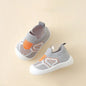 Baby Shoes Anti-Slip Breathable Infant Crib Floor Socks with Rubber