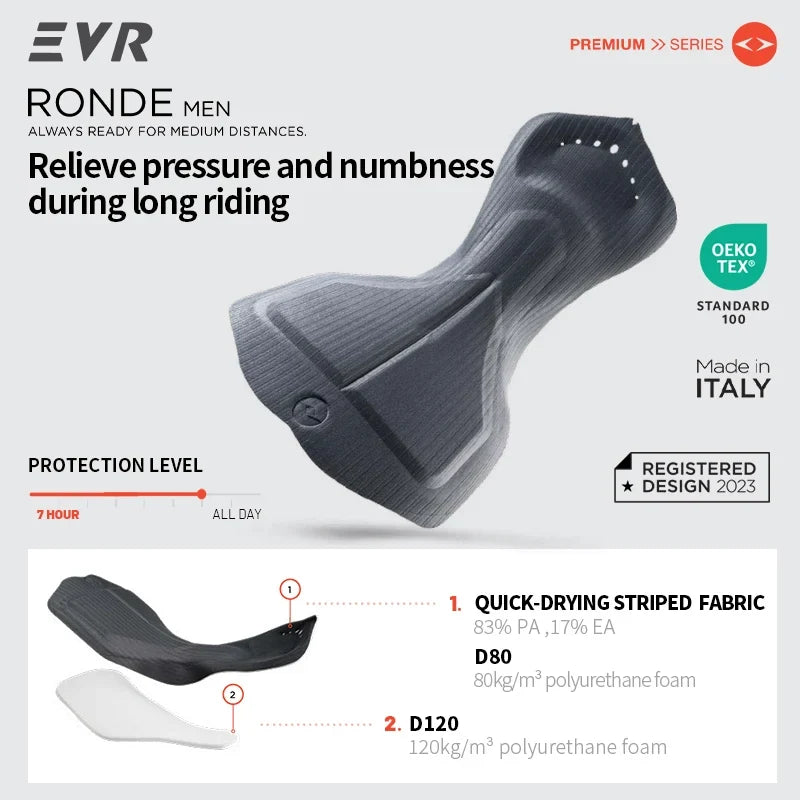 EVR Pro Men’s Long-Distance Cycling Bib Shorts