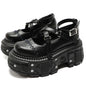Gothic Mary Janes For Women Crossed-tied Ankle Strap Platform Shoes Round Toe Thick Bottom Female Shoes Punk Women Shoes 2026