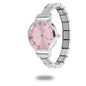 1PC 's Stainless Steel Round Simple Watch Bracelet Bangle for Friend