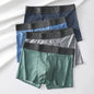 4PCS Mens Underwear Men Fashion Underpants Male High Stretch Boxer Panties Shorts Breathable Soft Shorts Comfortable Plus size