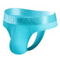 Sexy Men Underwear Jockstrap T-Back Thongs & G-Strings Tangas Mens Bikini Brief Nylon Mesh Fast Dry As Underwear or Swimwear