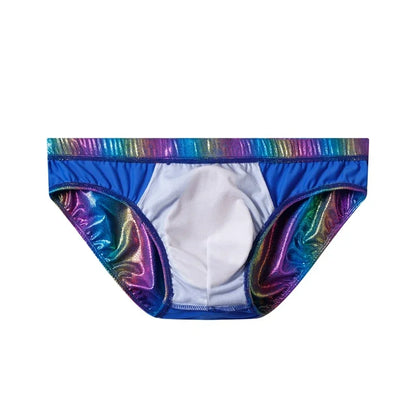 Push Up Padded Swimwear Men Swimsuit Shorts Mens Bikini Briefs Summer Trunk Swim Suit Sunga Slip Beach Shorts Snakeskin Print