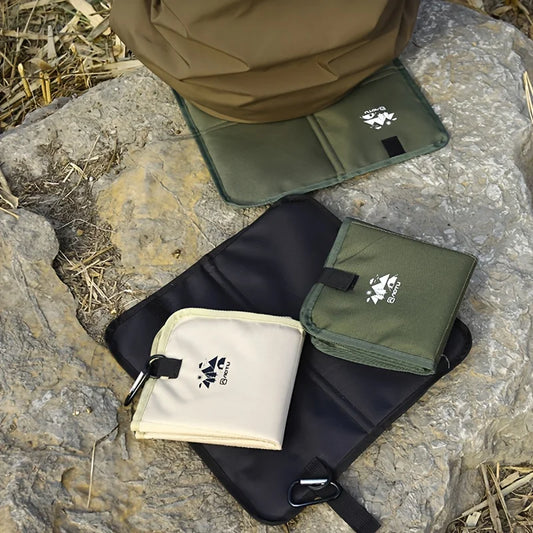 Outdoor Camping Foldable Seat Cushion, Moisture-Proof Mat for Hiking Picnic, 3 Colors
