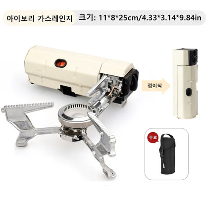 Camping Gas Stove 2670w Portable Folding Cassette Gas Burner Outdoor