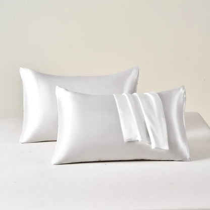 2pcs Satin Pillowcase for Skin and Hair, Satin Pillow Cases Set of 2