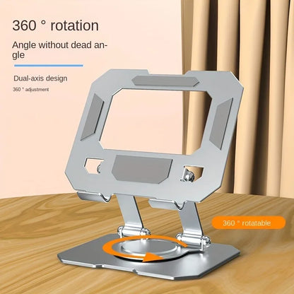 360° Rotatable Tablet Stand Adjustable Foldable Desktop Stand Holder