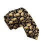 Fashion skull 3D printed tie art design personality tie adult 8cm wide polyester slim shirt suit party accessories