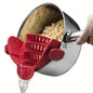 1pc, Strainer, Pot Strainer, Adjustable Clip on Strainer for Pots Pans
