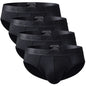 4PCS/Lot Briefs Men Bikini Male Underwear Slip Hombre Calzoncillos Hombre Men Briefs Cuecas Underpants breathable bamboo  JM358