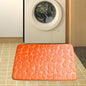 Cobblestone Embossed Bath Mat Non-slip Carpets Water Absorption Washable Bathtub Floor Rug Shower Doormat Bathroom Decor