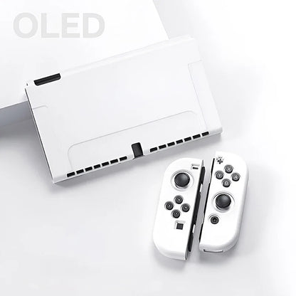 NEW Protective Case Compatible With  Switch OLED Console And Joy-Cons, Switch Can Be Inserted In Dock With Shell
