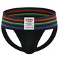 Men Sexy Jockstrap Thongs Gay Underwear Lingerie Underpants Bikini G String Wide Waist Band Hombre Panties Athletic Supporters