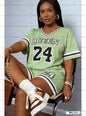 American Style Queen 24 Print Jersey T-Shirt Suit Women's Men T-Shirt