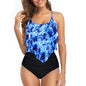 RuffleWave: Chic High Waist Bikini & Tankini Set