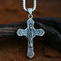Beier 2022 New Creative Design Jesus Cross Pendant For Men Punk Hip Hop Skull Christian Jewelry Wholesale