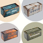 Mini Metal Storage Box Decorative Desktop Organizer
