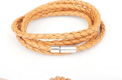 New Men Leather Bracelet Handmade