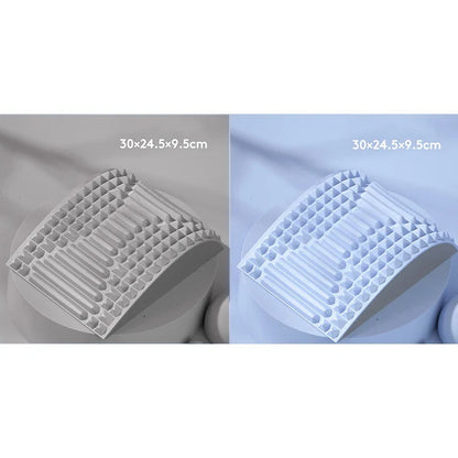Back Stretcher Neck Pillow Relieve Massage Lumbar Support Massager for