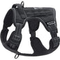 Military Tactical Dog Harness No Pull Large Reflective Straps Durable Vest with Control Handle