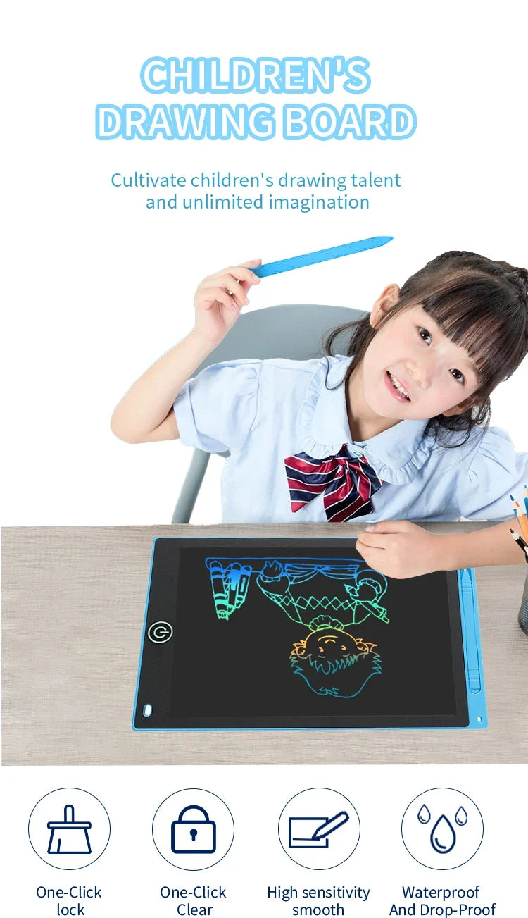 Multi-Size LCD Writing Tablet for Kids