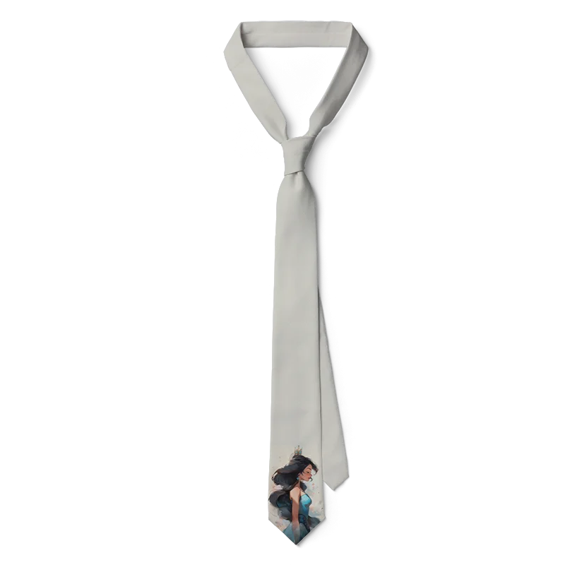 Newly Designed Cartoon Necktie 3D Printing Harajuku Fashion Kawaii Unisex Tie 8CM Slim Dating Wedding Party Tie Cosplay