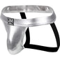 PU Leather Jockstrap Men Sexy Gay Underwear Sissy Men's Thong Lingerie Bikini Panochas U Convex Mens Strings Cueca Tangas Slip