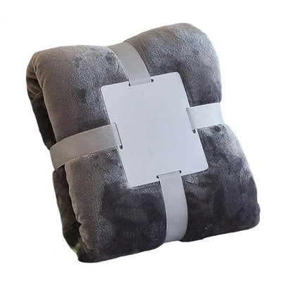 Soft Flannel Fleece Throw Blanket Solid Color Lightweight Plush Blanket for Bed Sofa Couch All Season Nap Blanket