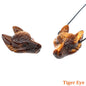 1.5" Wolf Head Stone Pendant Natural Healing Crystals Hand Carved Wolves Animal Statue Figurine Gems for Jewelry Making Necklace