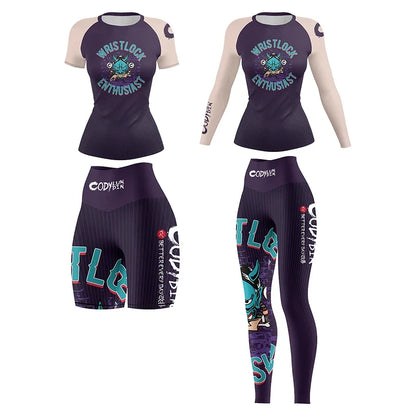Cody Lunidn Fashion Cartoon Printing Clothes for Women MMA Fighting