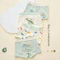 Children's Underwear Boy Panties Underpants  Engineering Vehicle Cars Fire Engine Comfortable Shorts Briefs Boxers For Kids