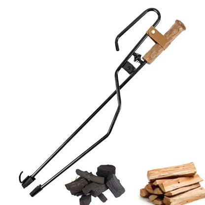 Camping Fire Tongs 3 in1 Fire Tongs Fire Stick Fire Hook Fire Log