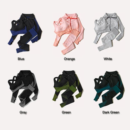 FlexFit Seamless Yoga Set: Comfy, Stylish, Versatile